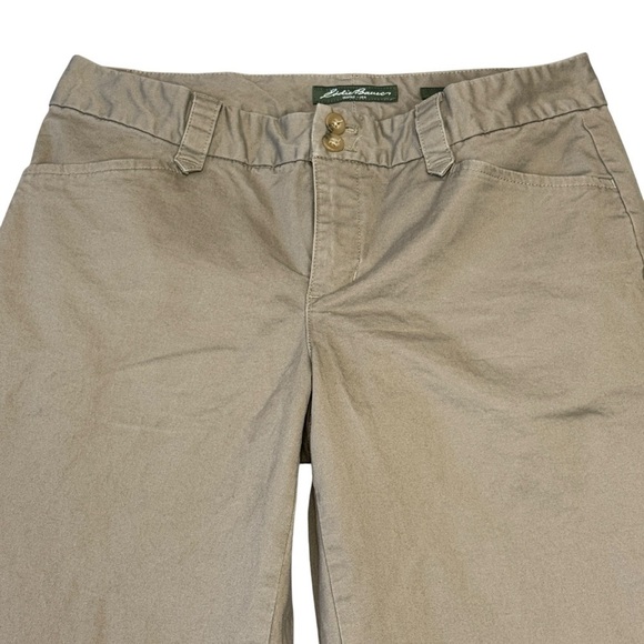 Eddie Bauer Blakely Fit Tan Taupe Wide-Leg Pants. Size 6 #1466 - Picture 3 of 6